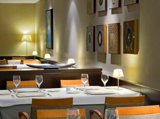 Nh Collection Barcelona Podium Hotell Restaurang bild